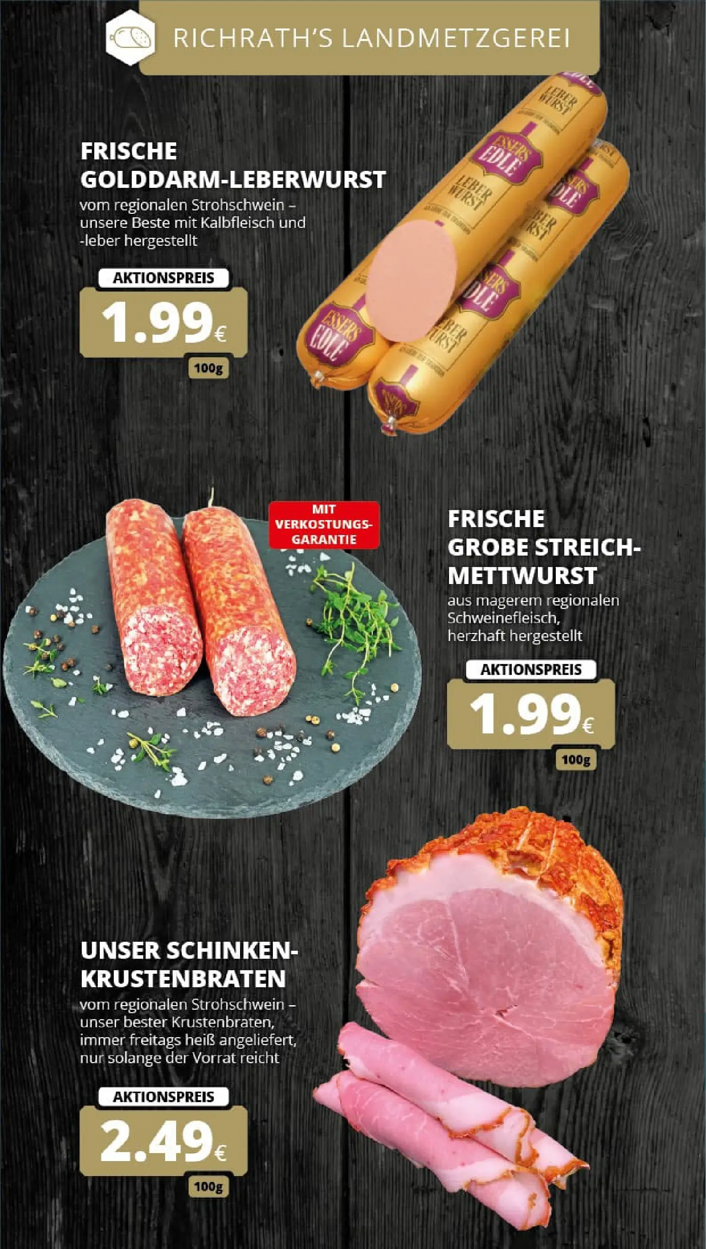 REWE Prospekt ab 04.01.2026 zum Blättern » Angebote | Seite: 12 | Produkte: Krustenbraten, Schinken