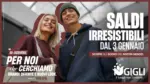 I Gigli Saldi irresistibili - al 03.02.2026