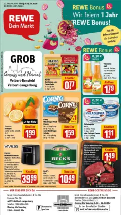 Rewe prospekt Velbert / Langenberg	 ab 04.01.2026 gültig