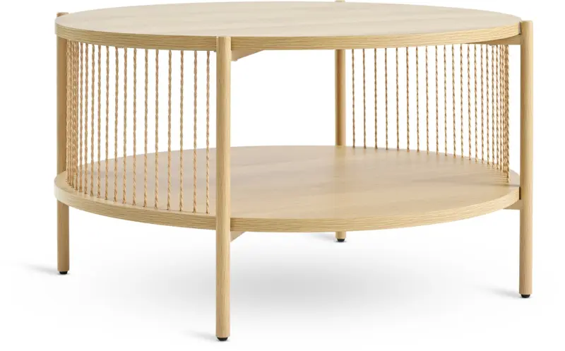 JYSK Маса за кафе SNESLEV &Oslash;70 цвятнатурален дъб