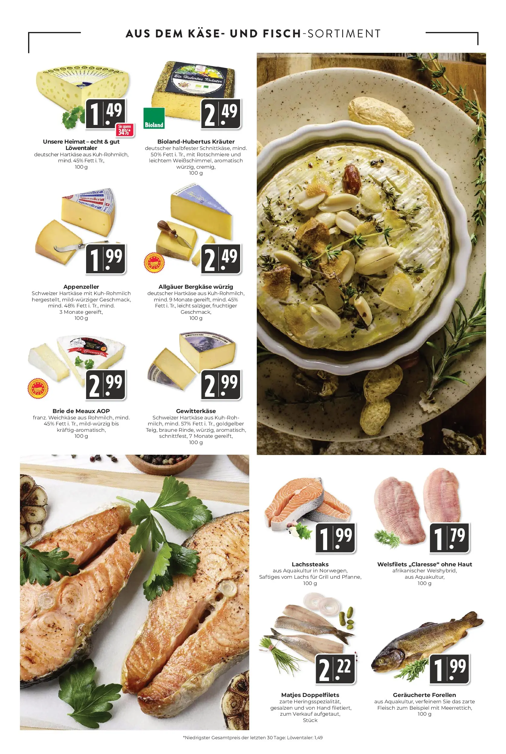 Entdecke - Hieber's Frischecenter: Meine Woche (ab 04.01.2026) zum Blättern | Seite: 5 | Produkte: Grill, Käse, Lachs, Fleisch