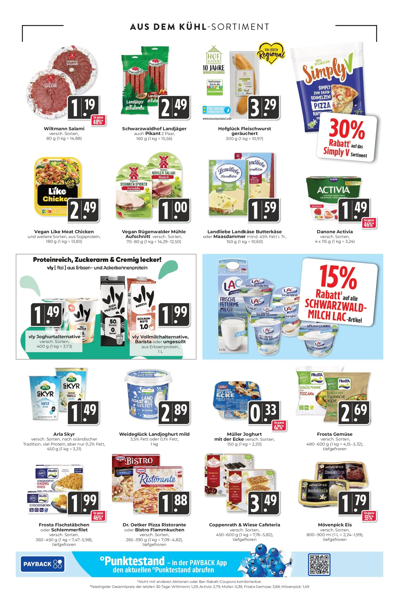 Entdecke - Hieber's Frischecenter: Meine Woche (ab 04.01.2026) zum Blättern | Seite: 8 | Produkte: Ristorante, Arla skyr, Pizza, Erbsen