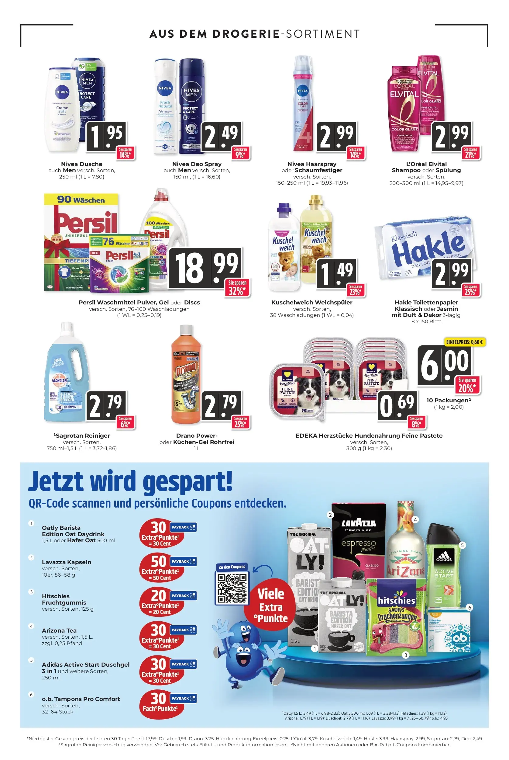 Entdecke - Hieber's Frischecenter: Meine Woche (ab 04.01.2026) zum Blättern | Seite: 10 | Produkte: Haarspray, Duschgel, Waschmittel, Toilettenpapier