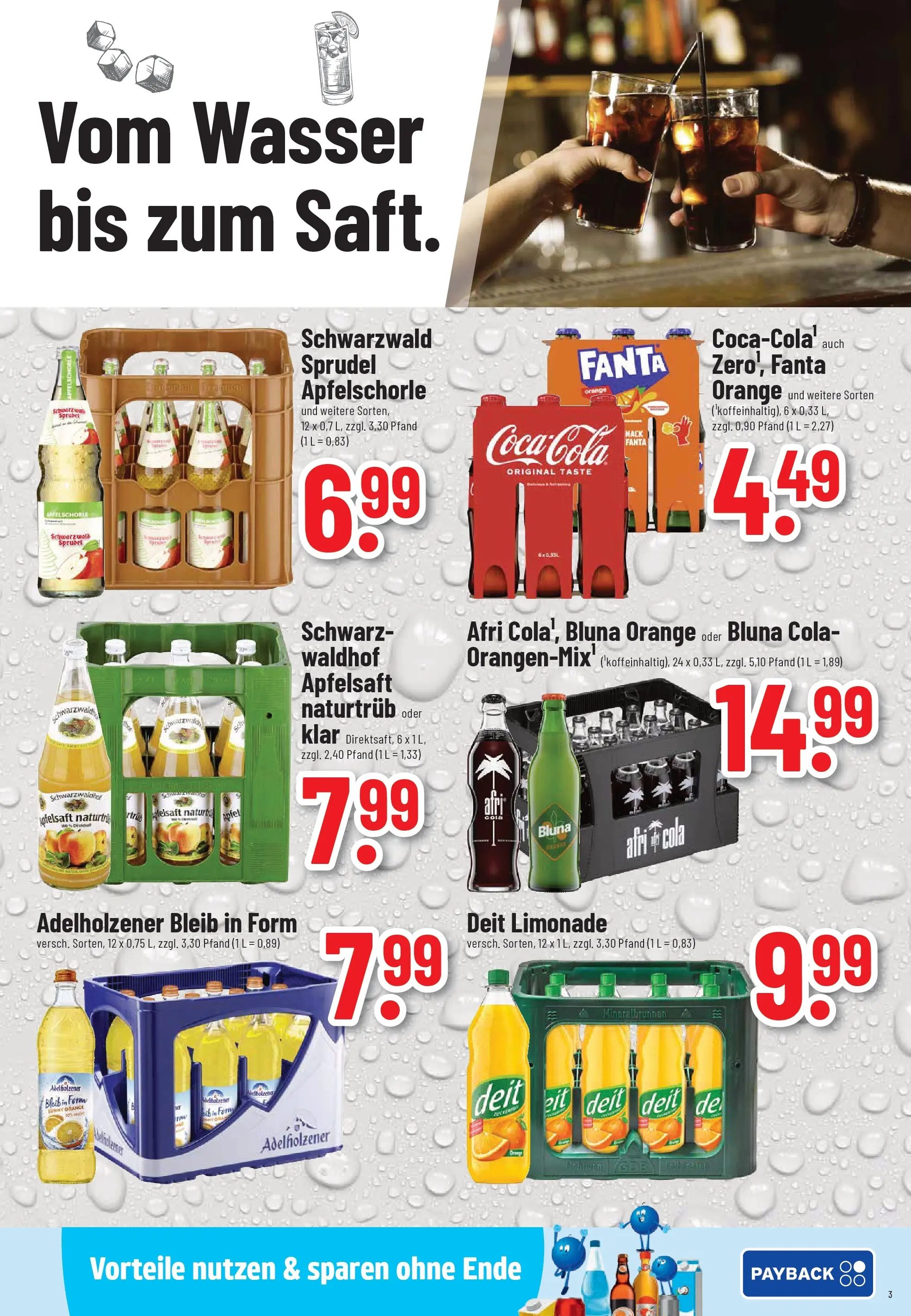 Trinkgut - trinkgut: Wochenangebote (ab 05.01.2026) » Angebote online | Seite: 3 | Produkte: Fanta, Cola, Äpfel, Limonade