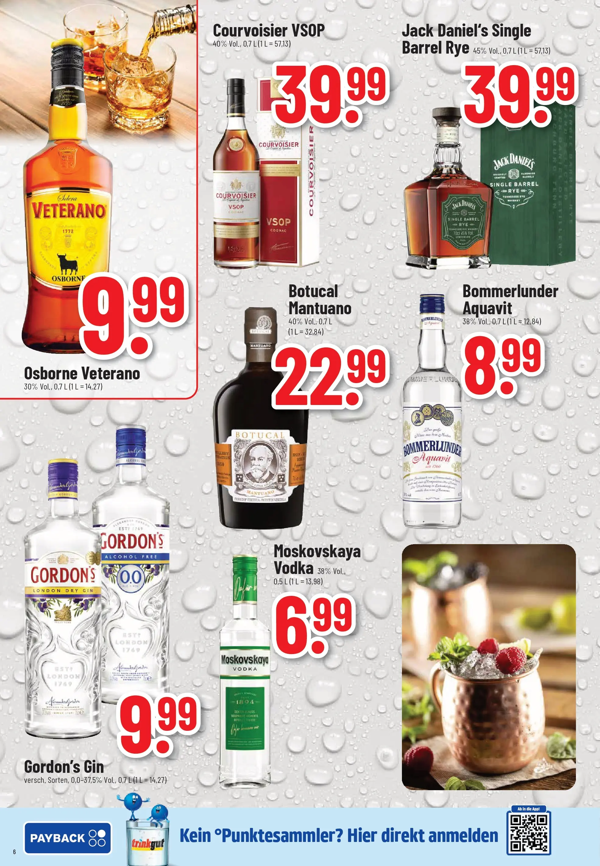 Trinkgut - trinkgut: Wochenangebote (ab 05.01.2026) » Angebote online | Seite: 6 | Produkte: Gordon's gin, Osborne, Jack Daniel's, Vodka