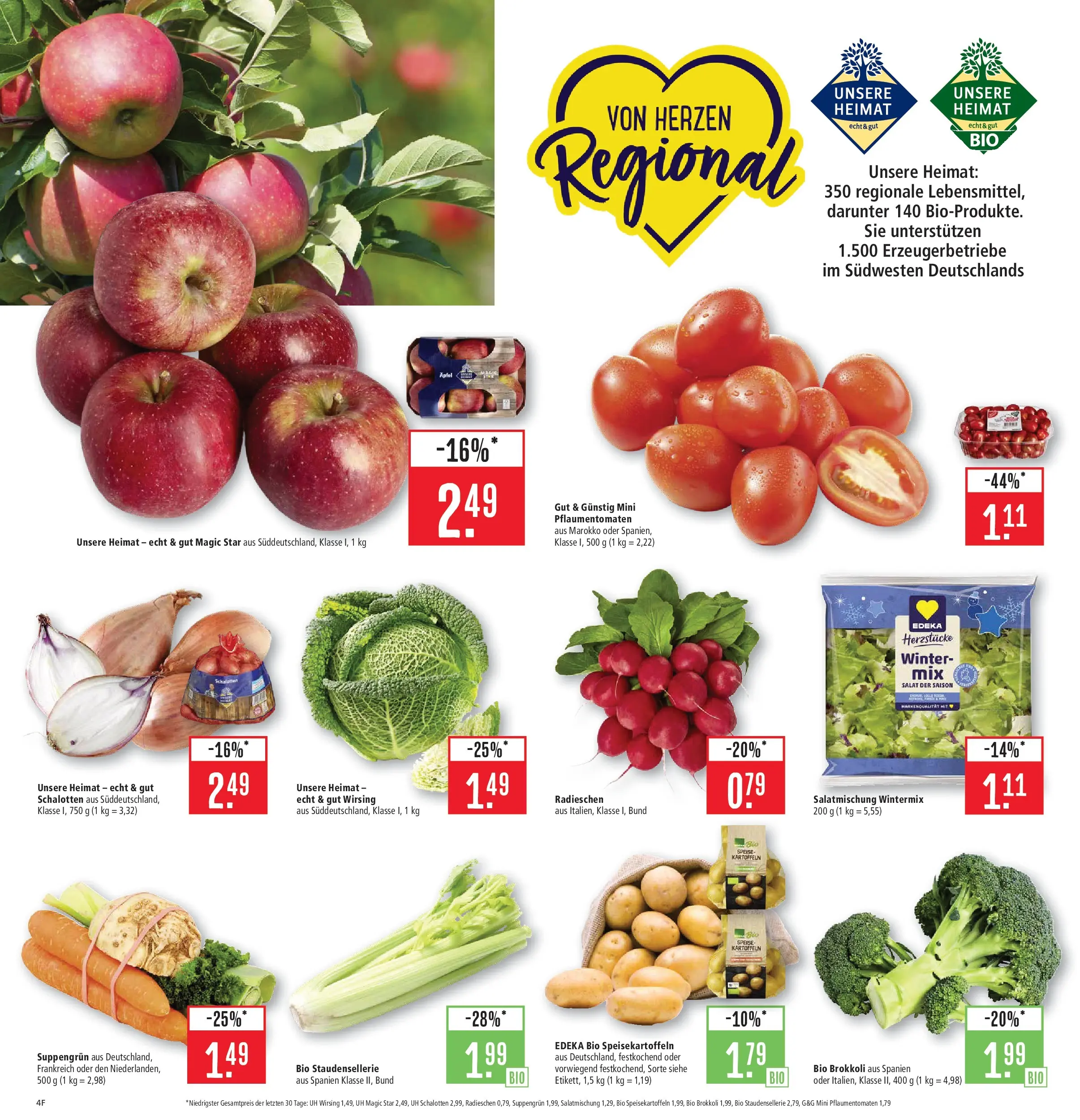 Marktkauf - Marktkauf: Wochenangebote (ab 05.01.2026) » Angebote online | Seite: 4 | Produkte: Kartoffeln, Brokkoli, Salat