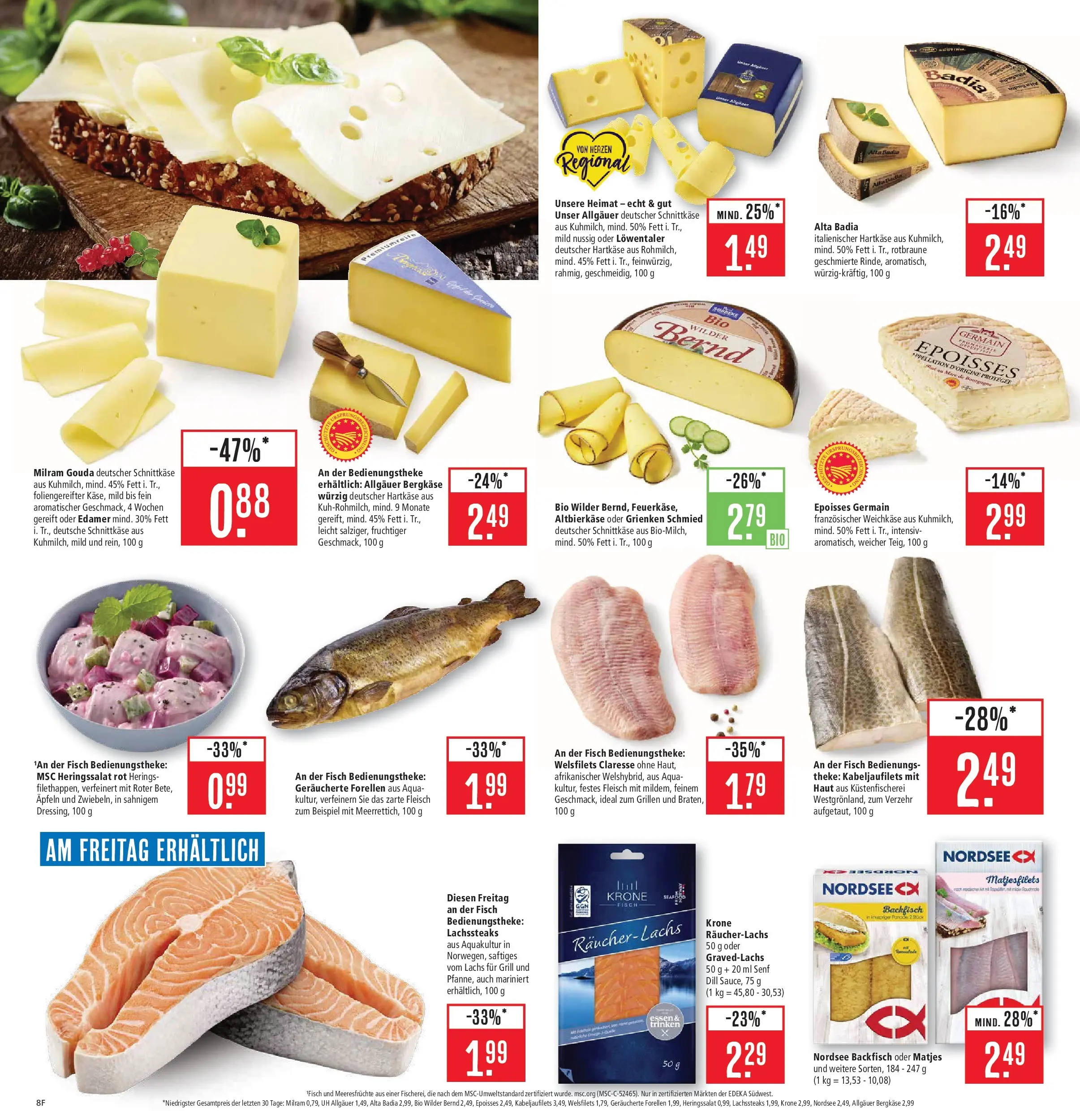 Marktkauf - Marktkauf: Wochenangebote (ab 05.01.2026) » Angebote online | Seite: 8 | Produkte: Grill, Theke, Räucherlachs, Meeresfrüchte