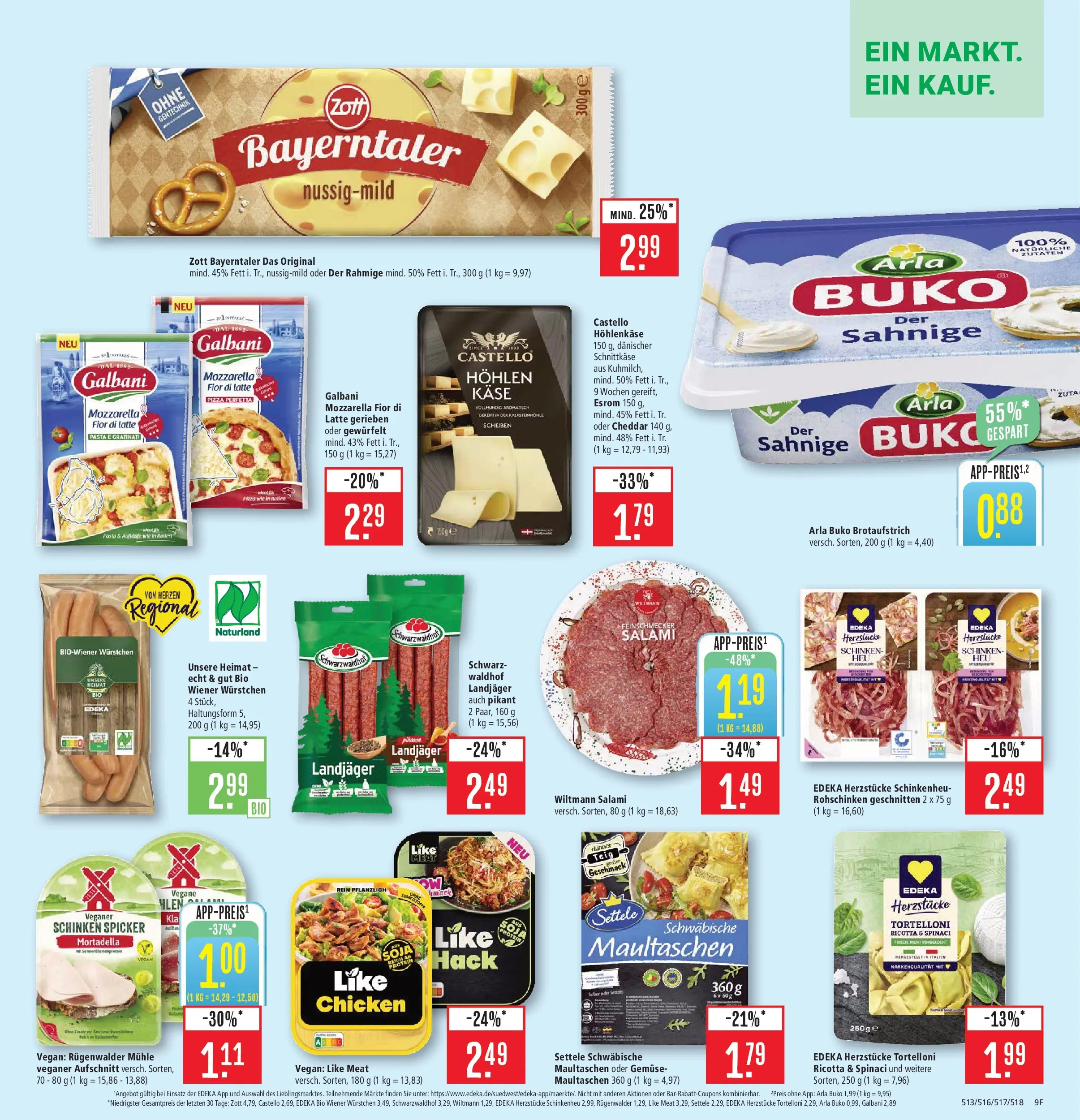 Marktkauf - Marktkauf: Wochenangebote (ab 05.01.2026) » Angebote online | Seite: 9 | Produkte: Mühle, Mozzarella, Pizza, Maultaschen
