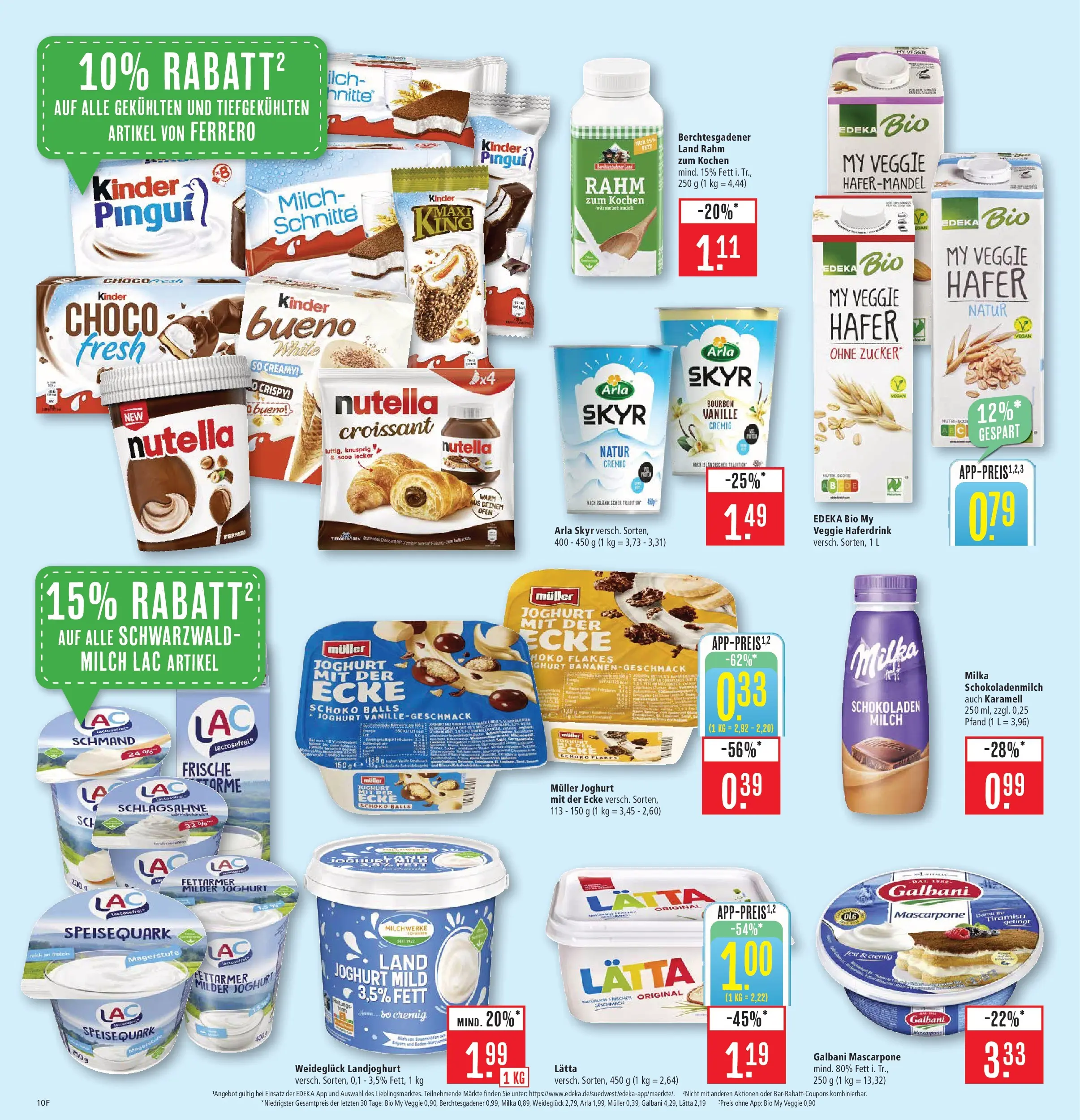 Marktkauf - Marktkauf: Wochenangebote (ab 05.01.2026) » Angebote online | Seite: 10 | Produkte: Nutella, Arla skyr, Zucker, Lätta