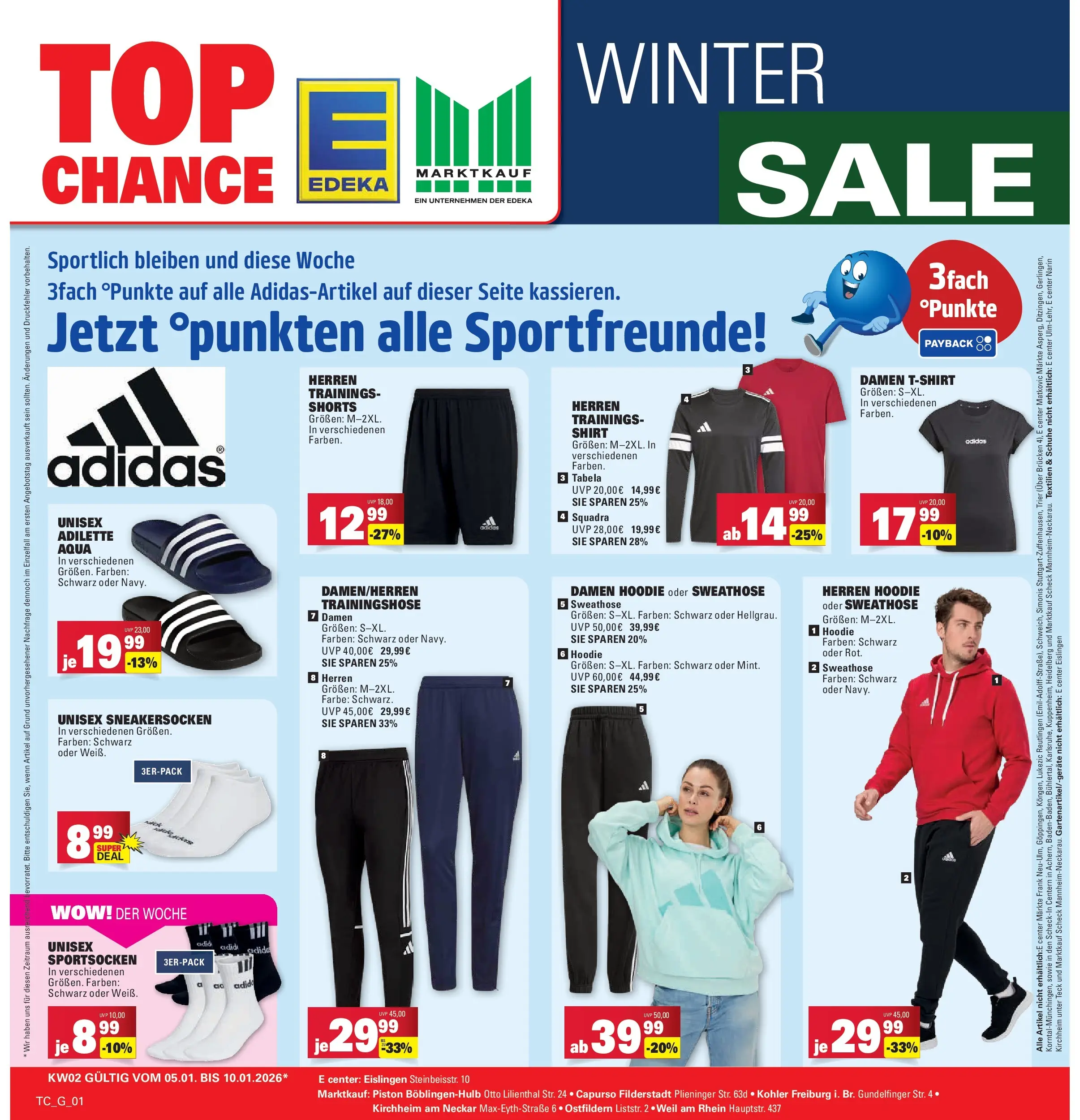 Marktkauf - Marktkauf: Wochenangebote (ab 05.01.2026) » Angebote online | Seite: 21 | Produkte: Shirt, Sweathose, Trainingshose, Hoodie