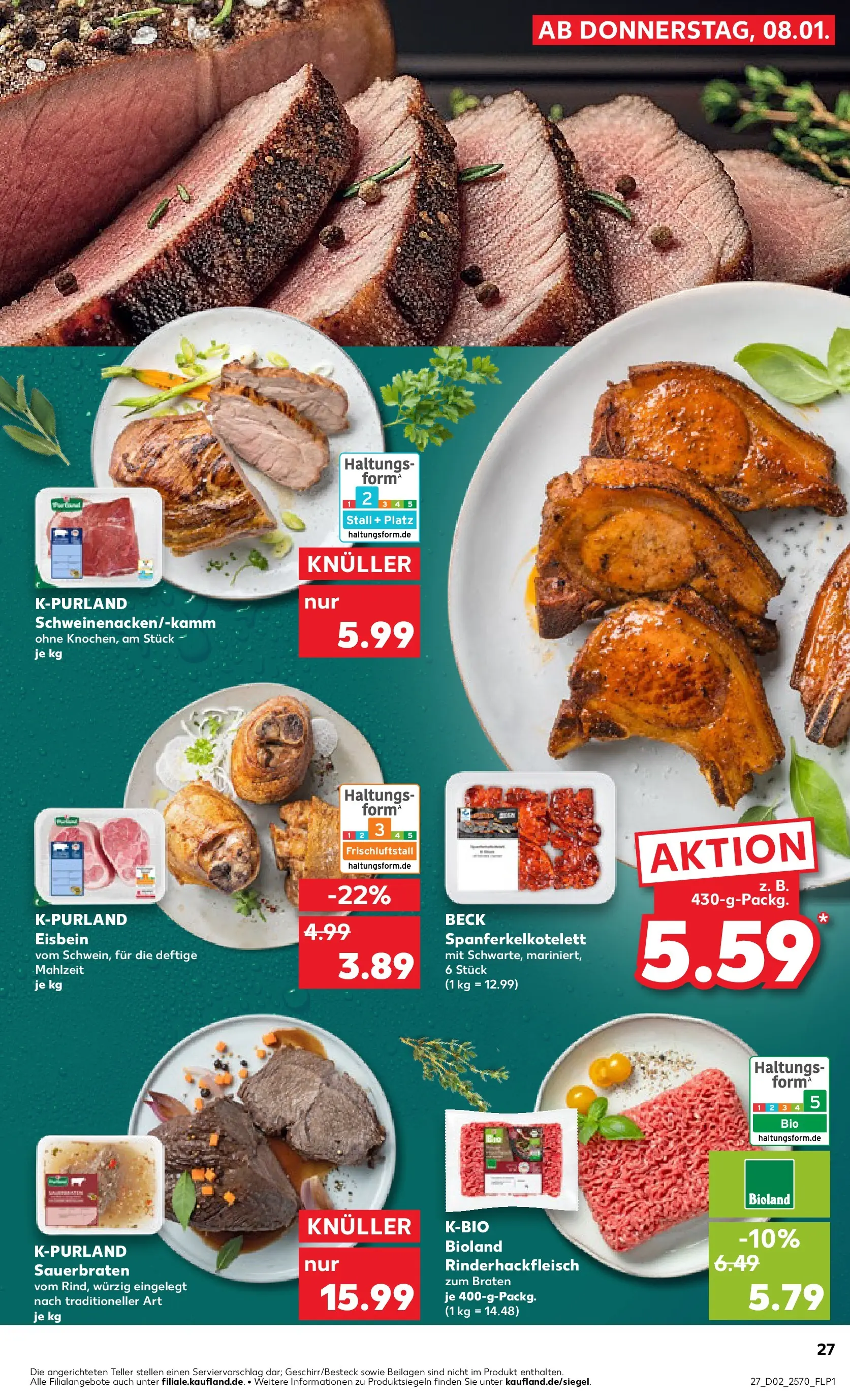 Prospekt Kaufland ab 08.01.2026 » Angebote Online zum Blättern | Seite: 27
