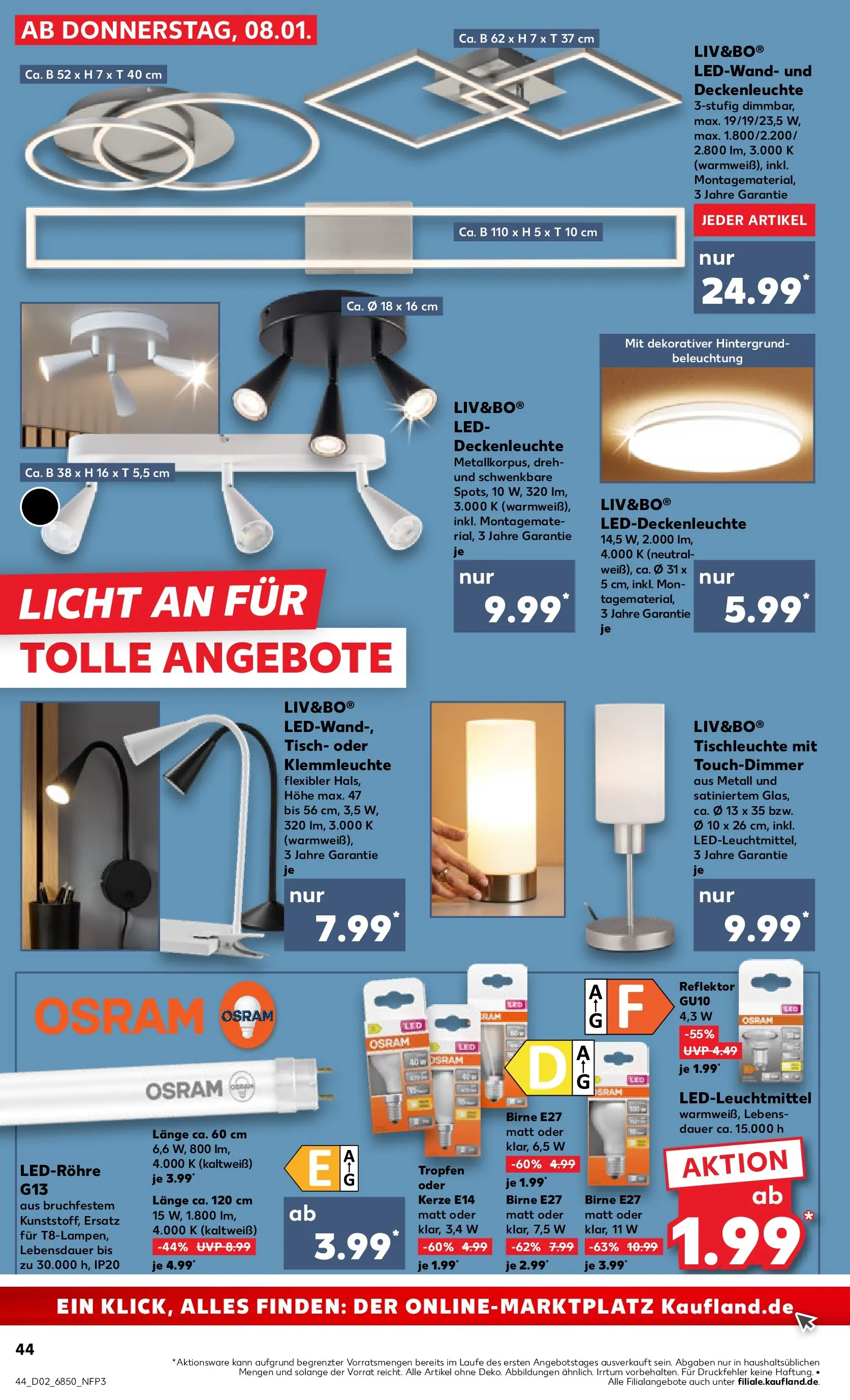 Prospekt Kaufland ab 08.01.2026 » Angebote Online zum Blättern | Seite: 44 | Produkte: Tisch, Birne