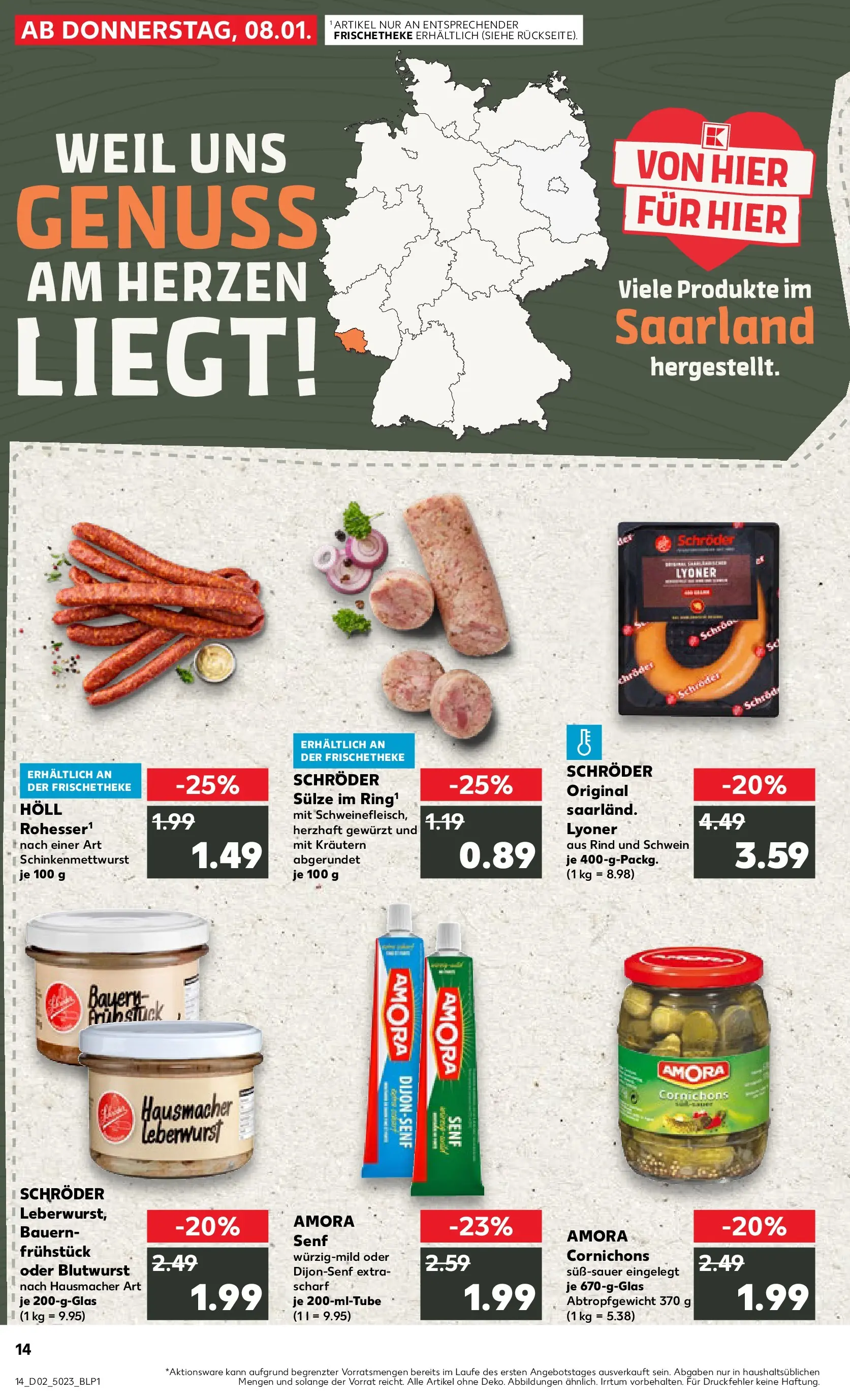 Prospekt Kaufland ab 08.01.2026 » Angebote Online zum Blättern | Seite: 14