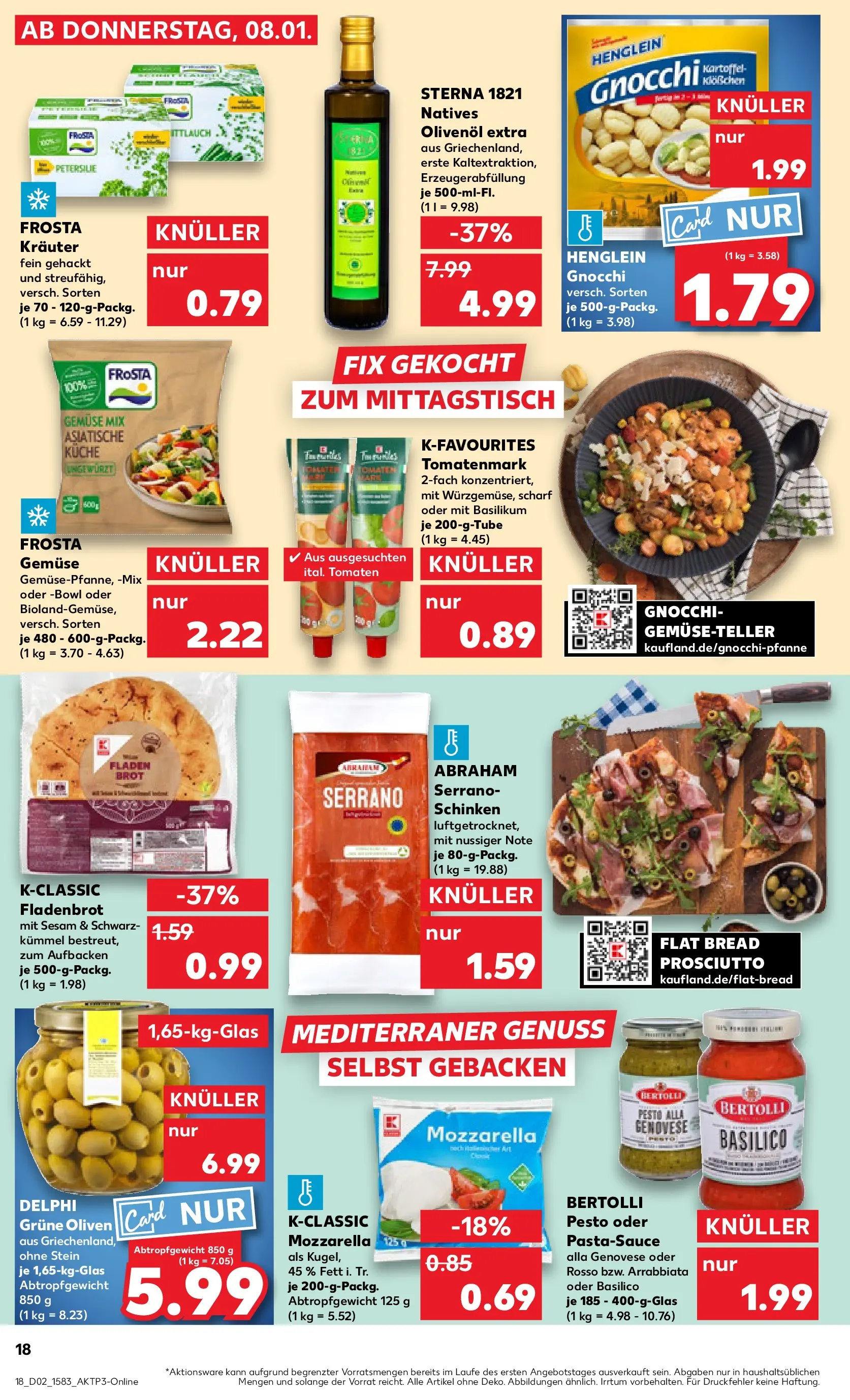 Prospekt Kaufland ab 08.01.2026 » Angebote Online zum Blättern | Seite: 16 | Produkte: Küche, Gemüse, Petersilie, Brot