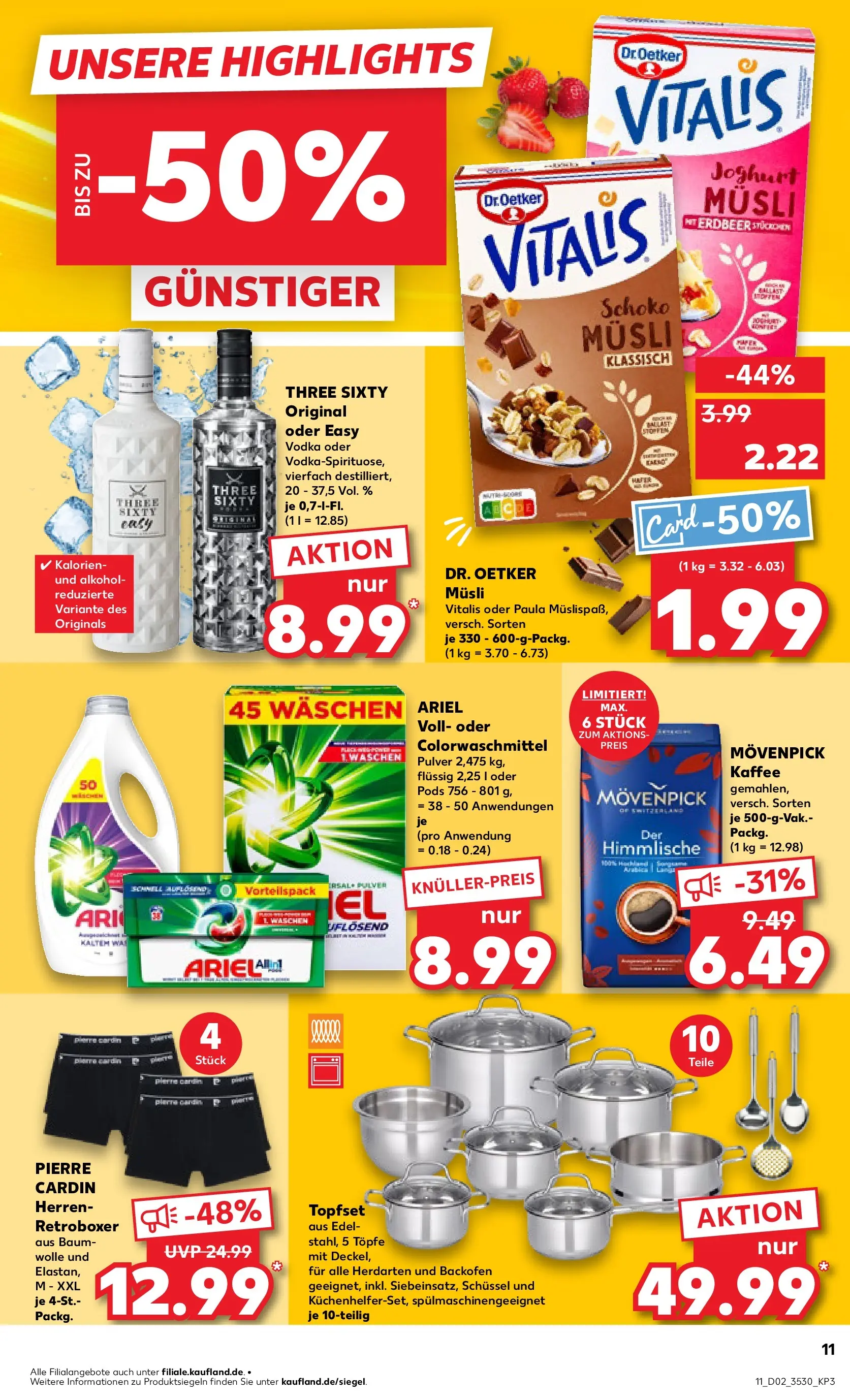 Prospekt Kaufland ab 08.01.2026 » Angebote und Werbung Online | Seite: 11 | Produkte: Kaffee, Backofen, Boxer, Vodka Prospekt Kaufland ab 08.01.2026 » Angebote Online zum Blättern | Seite: 11 | Produkte: Kaffee, Backofen, Boxer, Vodka