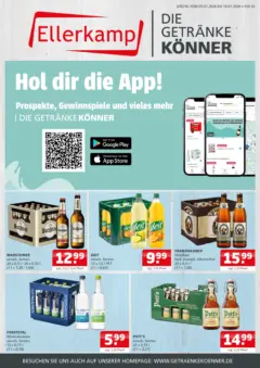 Entdecke - Getränke Ellerkamp: Getränkeangebote ab 04.01.2026 gültig Entdecke - Getränke Ellerkamp: Getränkeangebote ab 04.01.2026 gültig