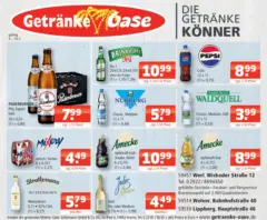 Entdecke - Getränke Oase: Getränkeangebote ab 04.01.2026 gültig