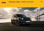 Jeep RENEGADE E-HYBRID 1.5 TURBO T4 130 CH BVR7 - au 09.09.2026