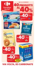 Carrefour Market 40 prodotti al 40% - al 14.01.2026
