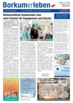 Borkum-Aktuell - Das Inselmagazin Borkumerleben - bis 07.01.2026