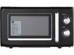 ok. OMW 1224 B Retro Mikrowelle (700 Watt, Freistehend, 20 l, Schwarz)