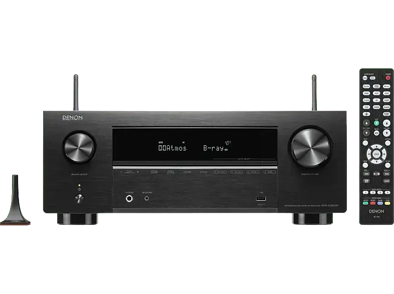 Denon AVR-X2800H 7.2-Kanal 8K-AV-Receiver, Schwarz