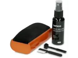 Lenco TTA-5IN1 - Reinigungsb&uuml;rste aus Holz mit Samtpolsterung; Schallplatten Reinigung