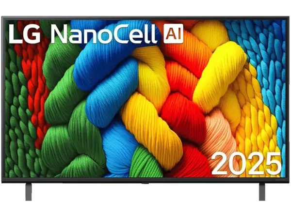 LG Electronics 43nano80A6B (2025) 43 Zoll 4K NanoCell Smart TV; LED TV