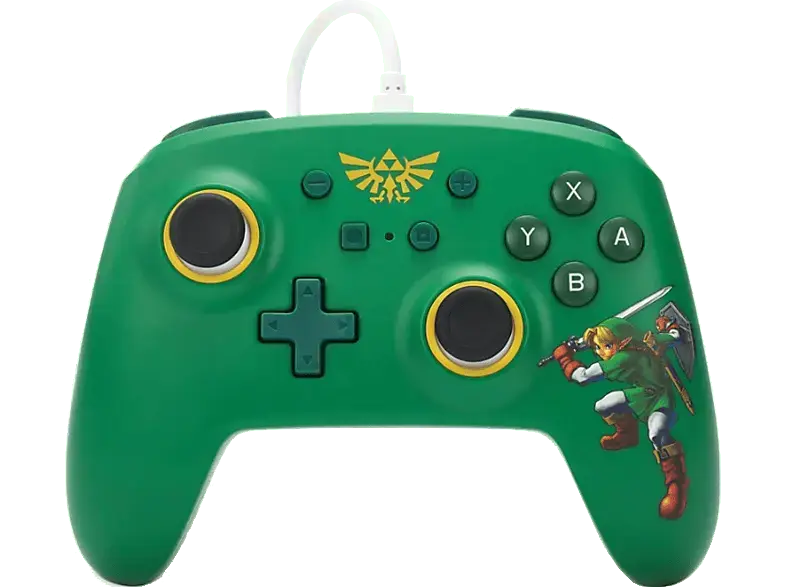 PowerA Wired Controller Hyrule Defender f&uuml;r Nintendo Switch, Switch OLED