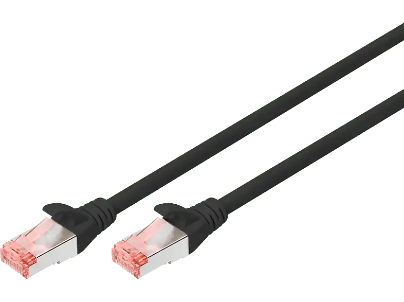 digitUS Cat 6 S/FTP Patchkabel for Business, schwarz; Patchkabel----Patchkabel