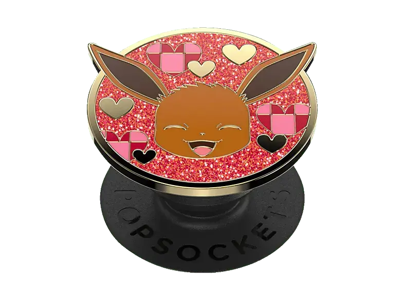 Popsockets PopGrip Pok&eacute;mon Enamel Eevee Xoxo; Zusammenklappbarer Griff