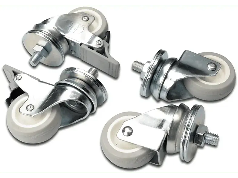 digitUS Laufrollen-Set f&uuml;r Wandgeh&auml;use 250kg Traglast pro Rolle; Serverrack-Zubeh&ouml;r----Serverrack-Zubeh&ouml;r