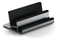 SATECHI Dual Vertical Aluminum Stand, Grau; Halterung