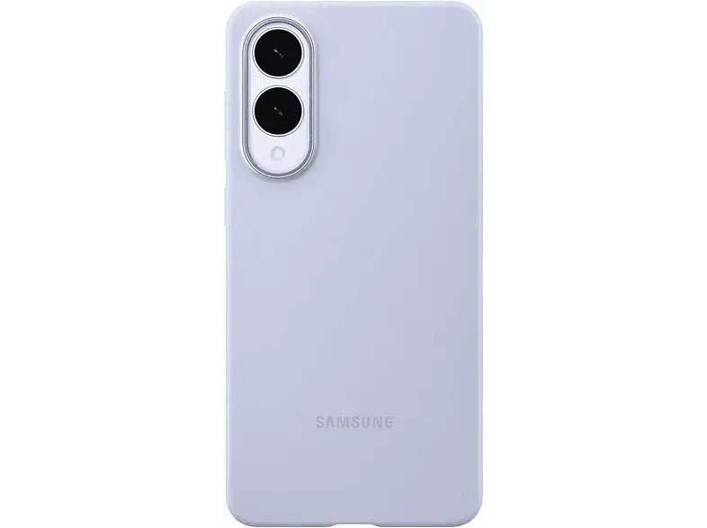 Samsung Silicone Case Backcover, f&uuml;r Samsung Galaxy S25 Edge, Light Blue; Schutzh&uuml;lle