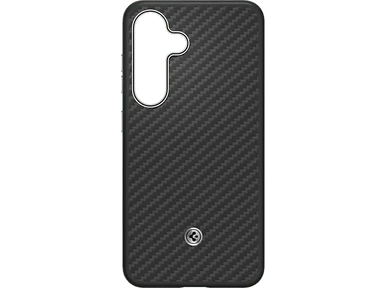 Samsung GP-FPS936PGABW, Aramid Backcover, f&uuml;r Samsung S25+, Schwarz; Handyh&uuml;lle