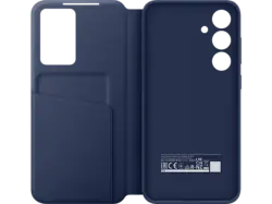 Samsung EF-ZS721 Smart View Wallet Case Flip Cover, f&uuml;r Samsung Galaxy S24 FE, Blau; Schutzh&uuml;lle