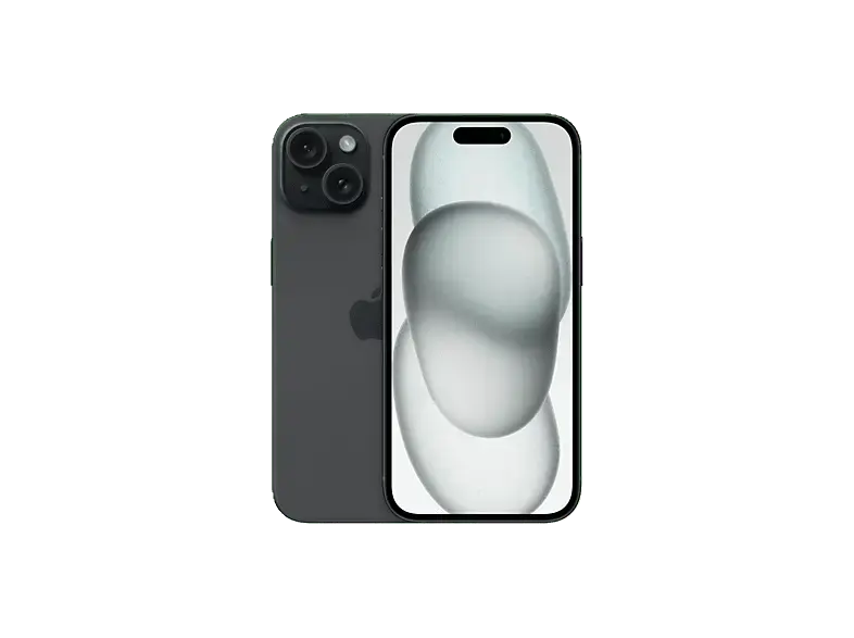 Apple iPhone 15 128 GB, Schwarz, Dual SIM