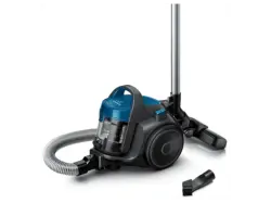 Bosch BGC 05 A 220 Bodenstaubsauger ohne Beutel (78 dB(A), maximale Leistung: 700 Watt, Steingrau/Blau)