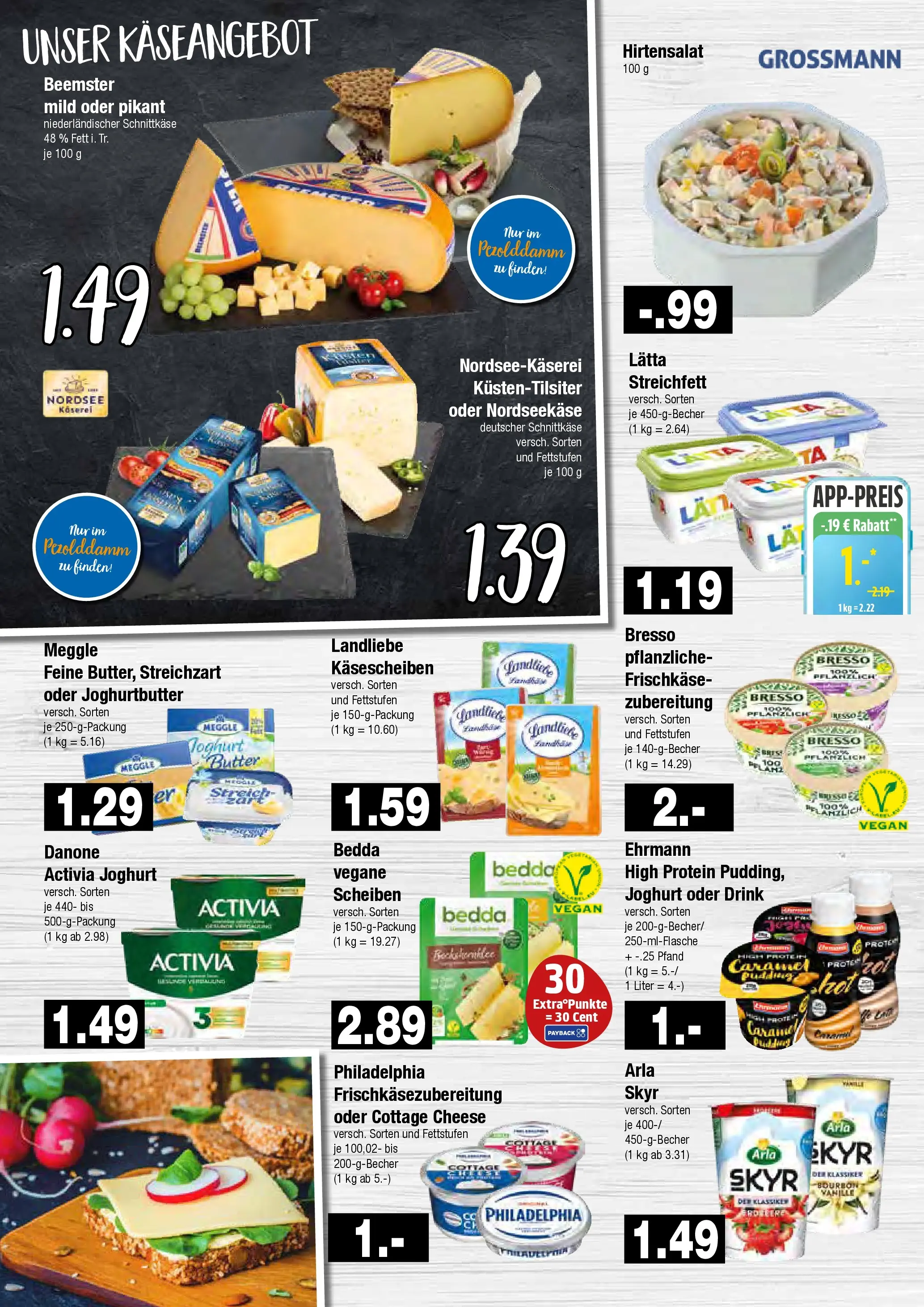 Edeka prospekt Hamburg	 (ab 04.01.2026) » Angebote Online | Seite: 4 | Produkte: Activia, Pudding, Bresso, Frischkase