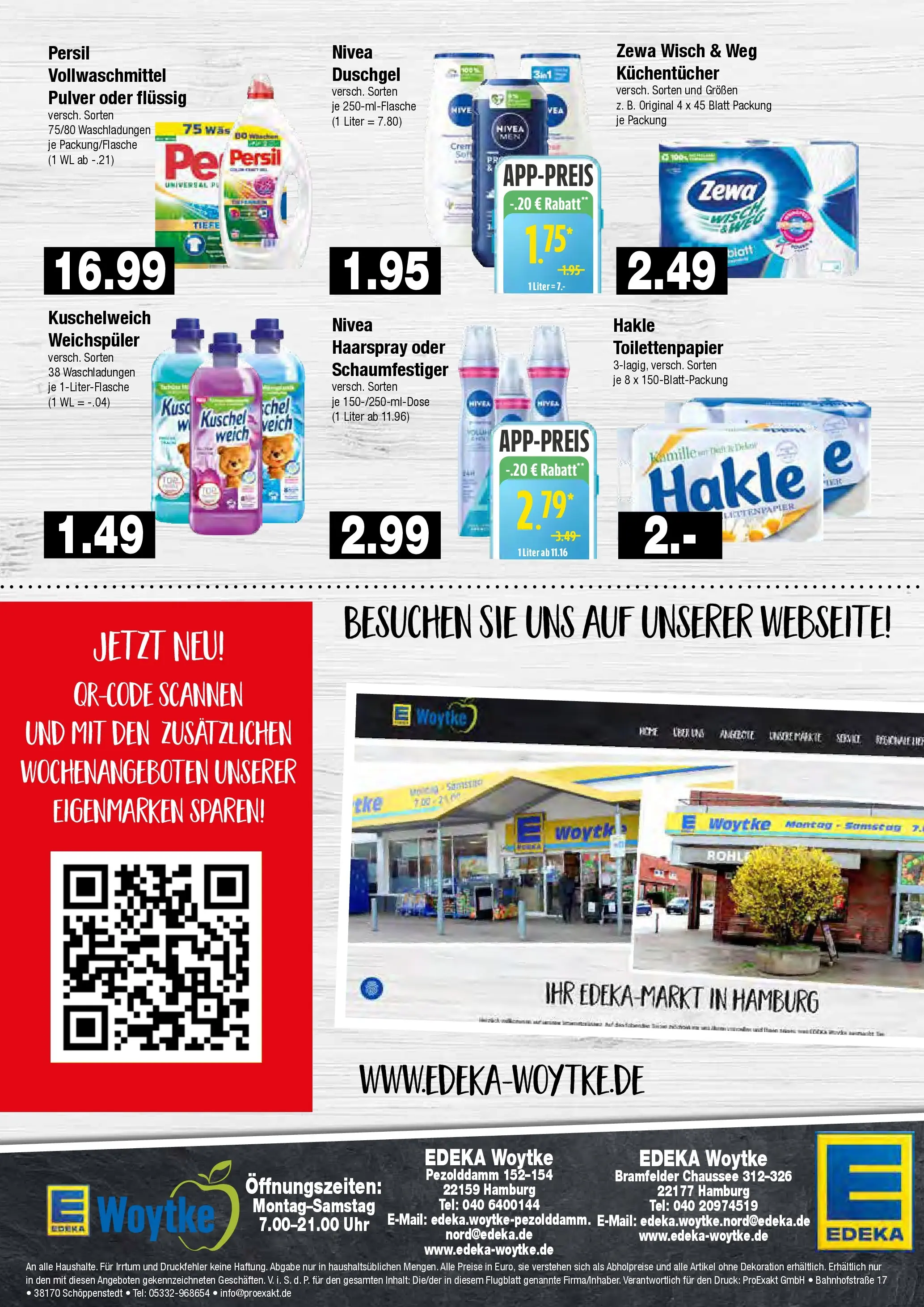 Edeka prospekt Hamburg	 (ab 04.01.2026) » Angebote Online | Seite: 8 | Produkte: Zewa, Haarspray, Persil, Toilettenpapier