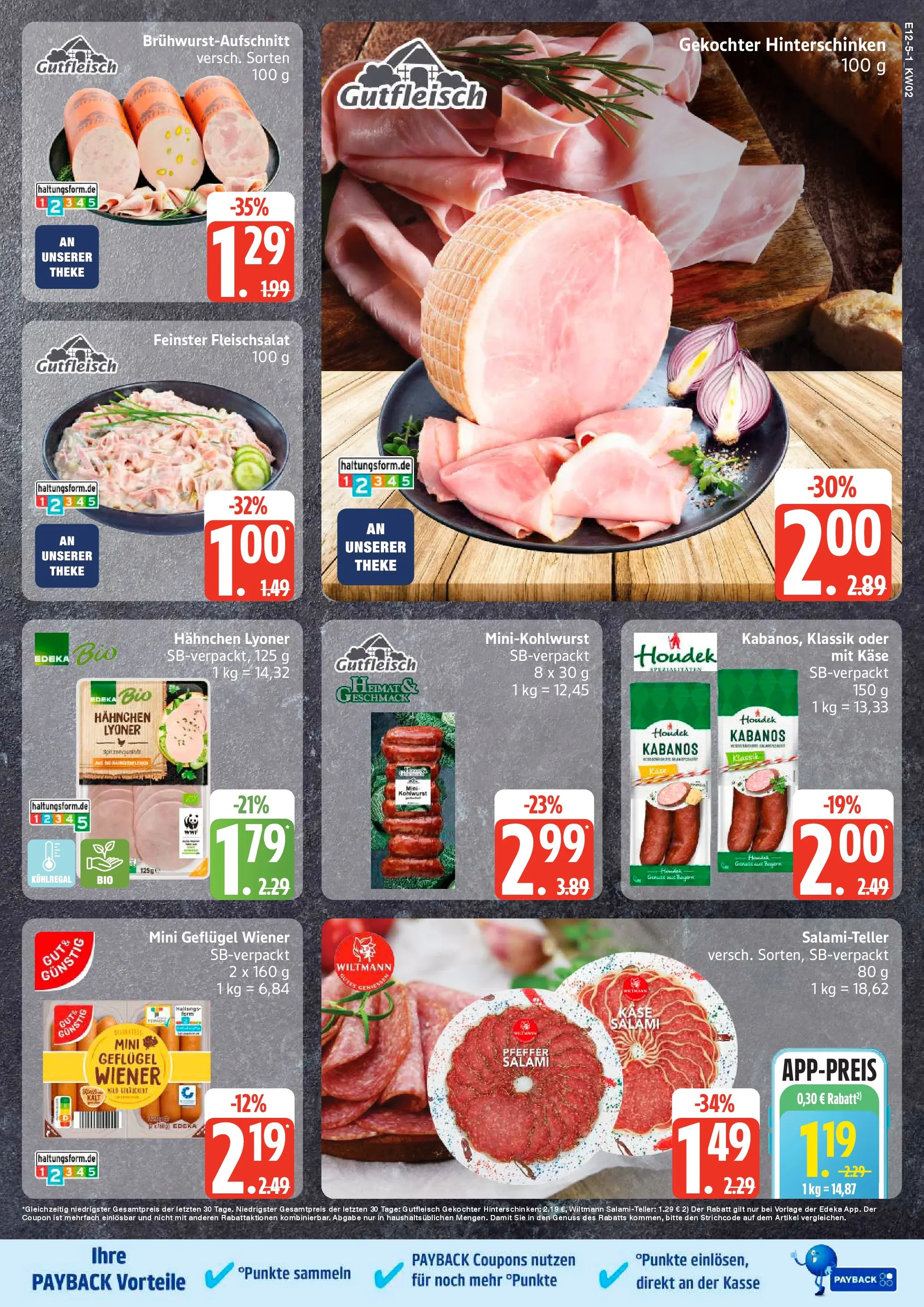 Edeka prospekt Hamburg	 (ab 04.01.2026) » Angebote Online | Seite: 5 | Produkte: Hahnchen, Käse, Theke, Salami