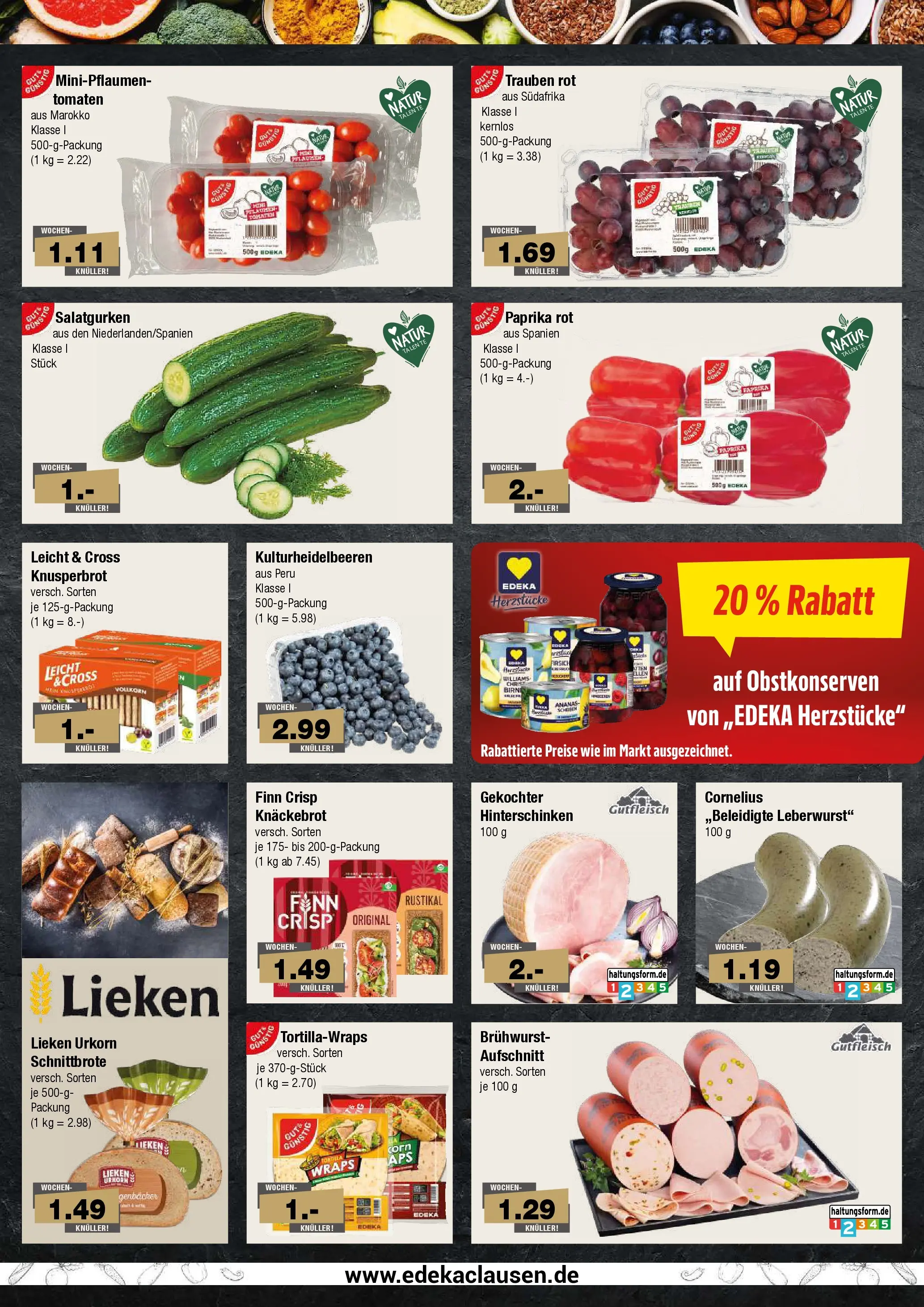 Edeka prospekt Hamburg	 (ab 04.01.2026) » Angebote Online | Seite: 2 | Produkte: Paprika rot, Ananas, Tomaten, Paprika