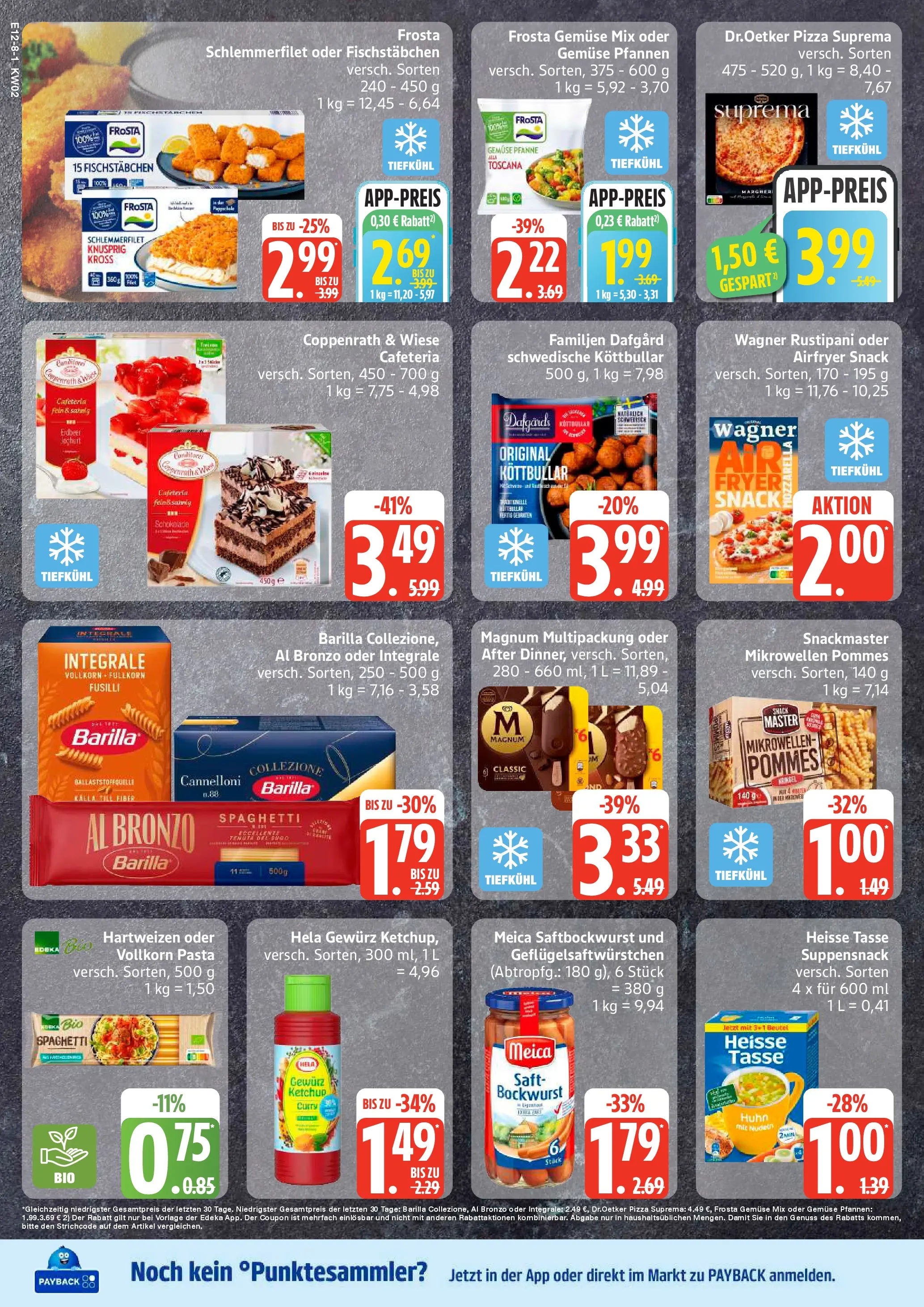 Edeka prospekt Hamburg	 (ab 04.01.2026) » Angebote Online | Seite: 8 | Produkte: Schokolade, Pommes, Gemüse, Ketchup