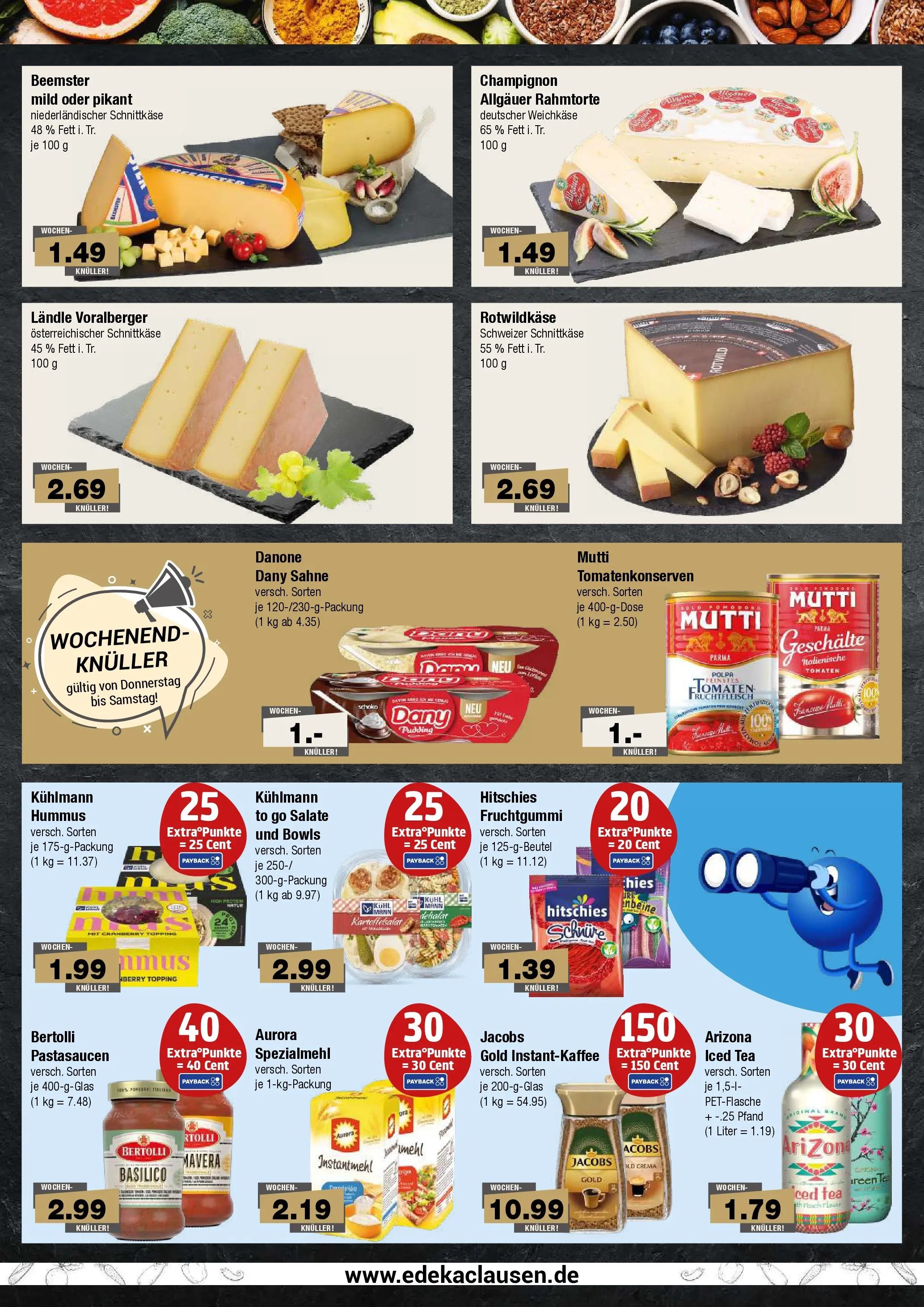 Edeka prospekt Hamburg	 (ab 04.01.2026) » Angebote Online | Seite: 4 | Produkte: Mehl, Tomaten, Pudding, Sahne