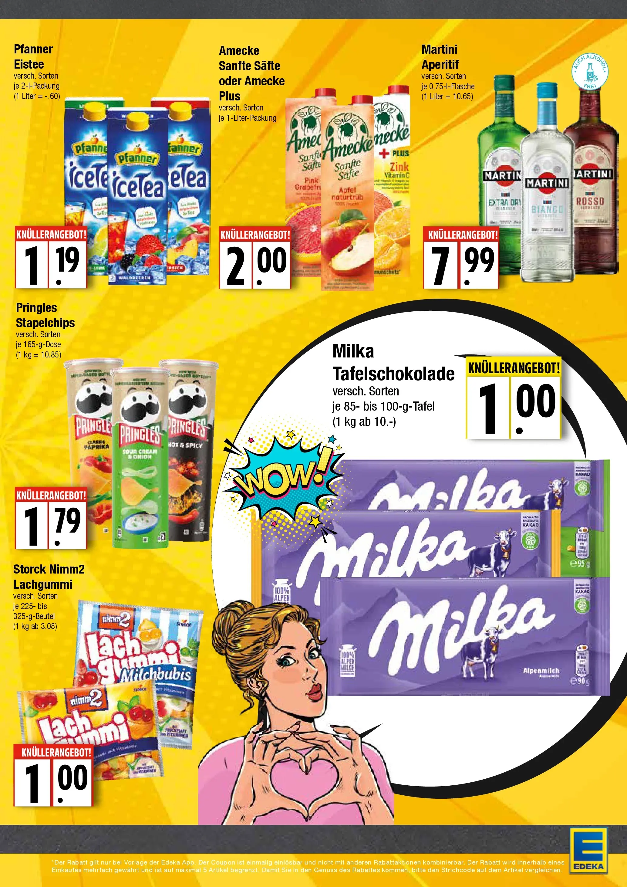 Edeka prospekt Hamburg	 (ab 05.01.2026) » Angebote Online | Seite: 7 | Produkte: Martini, Äpfel, Milka, Pringles