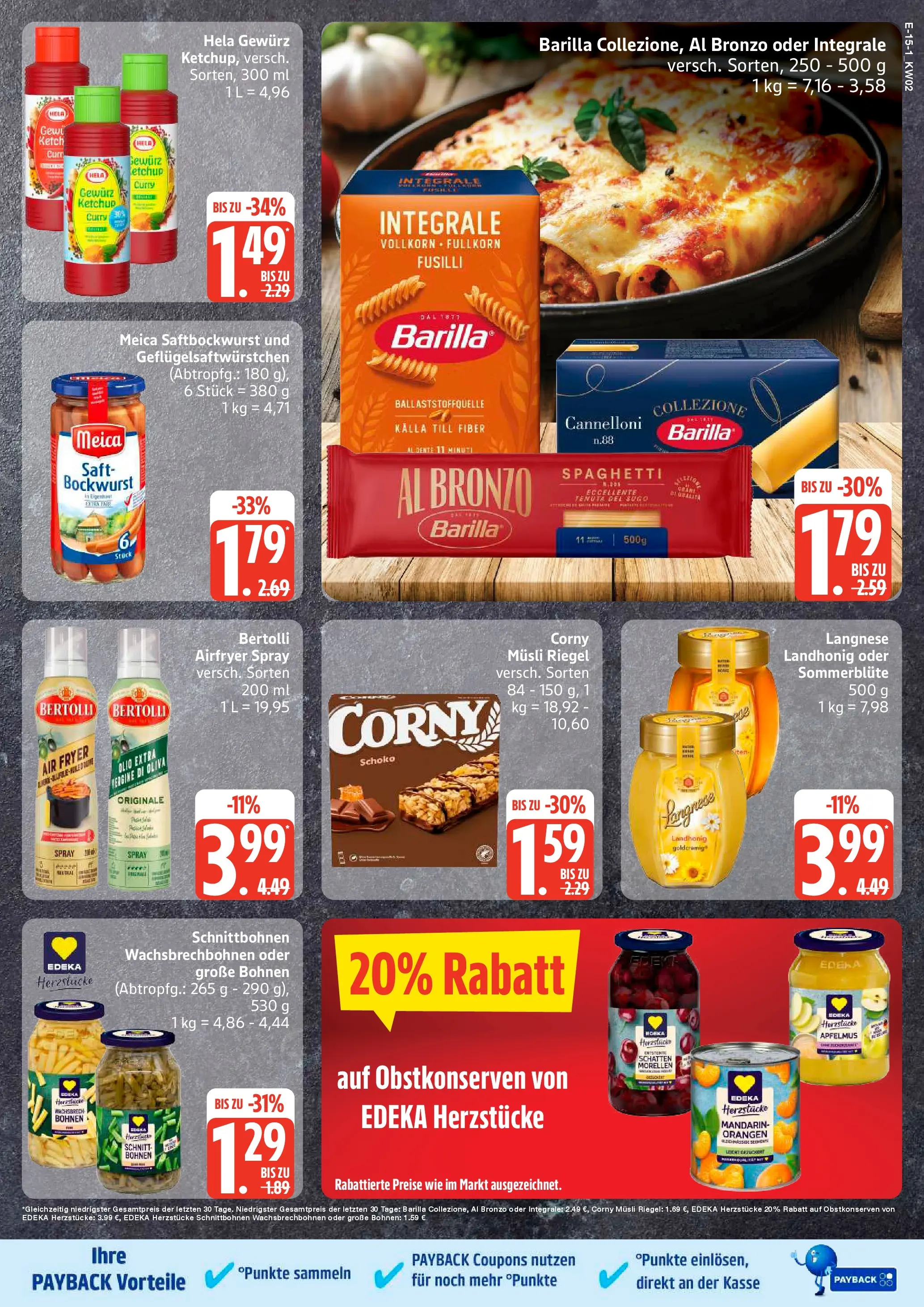 Edeka prospekt Bad Schwartau	 (ab 04.01.2026) » Angebote Online | Seite: 19 | Produkte: Musli, Langnese, Orangen, Meica