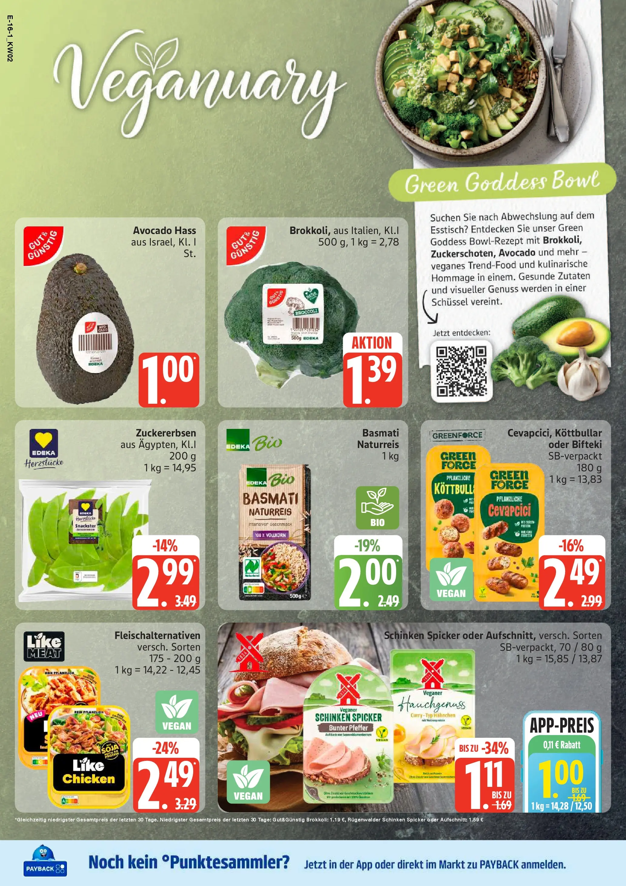 Edeka prospekt Bad Schwartau	 (ab 04.01.2026) » Angebote Online | Seite: 20 | Produkte: Esstisch, Cevapcici, Avocado, Schinken