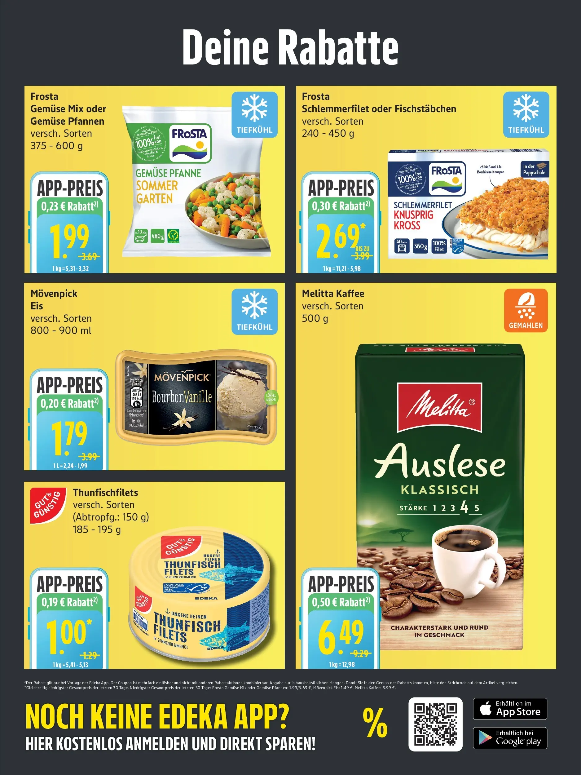 Edeka prospekt Rostock	 (ab 04.01.2026) » Angebote Online | Seite: 3 | Produkte: Thunfisch, Sonnenblumenol, Fischstabchen, Eis