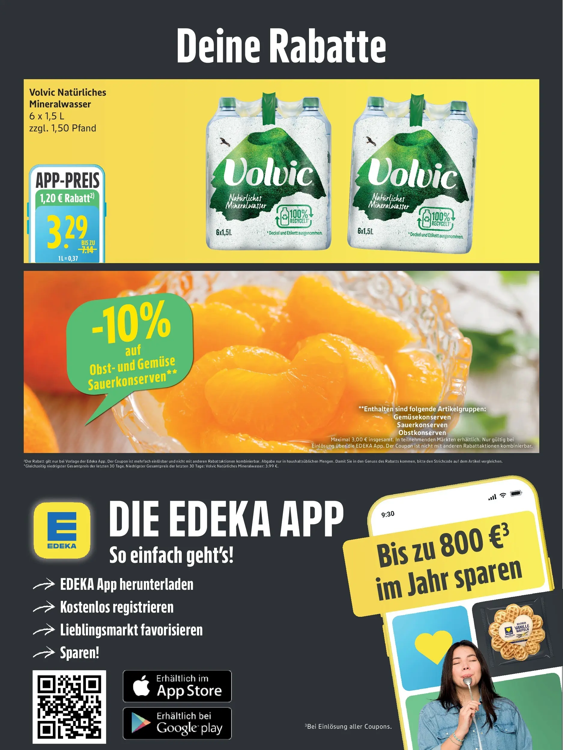 Edeka prospekt Rostock	 (ab 04.01.2026) » Angebote Online | Seite: 5 | Produkte: Mineralwasser, Gemüse, Obst, Volvic