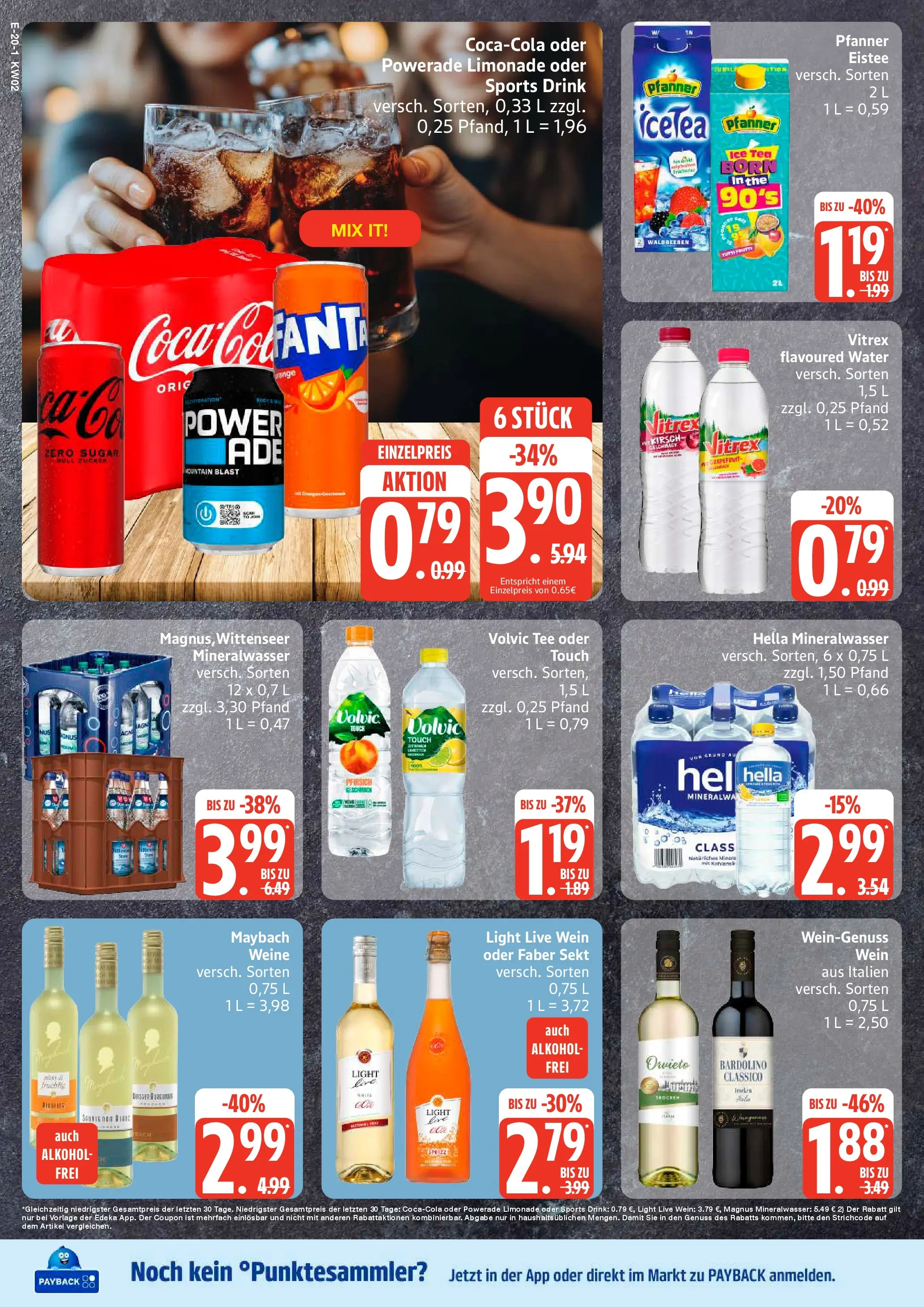 Edeka prospekt Bad Schwartau	 (ab 04.01.2026) » Angebote Online | Seite: 24 | Produkte: Sekt, Hella, Powerade, Volvic